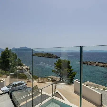 Modern Luce With Sea View In Peljesac 特雷斯塔尼克