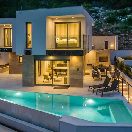Willa Modern Luce With Sea View In Peljesac Trstenik (Dubrovnik-Neretva)